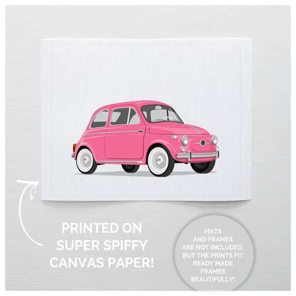 Fiat  - baby nursery art from Paper Llamas