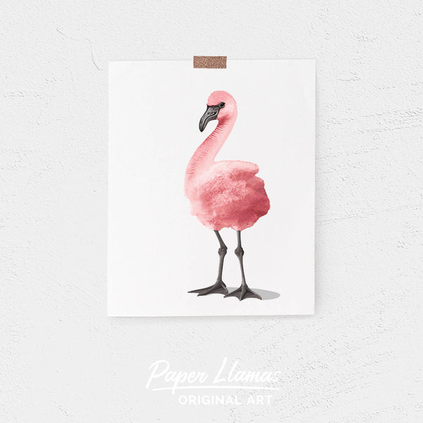 Baby Flaming Printable  - baby nursery art from Paper Llamas