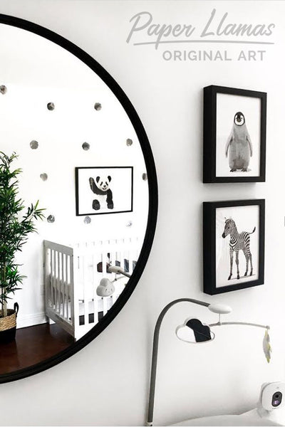 Baby Penguin Printable  - baby nursery art from Paper Llamas