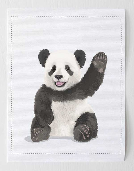 Baby Panda  - baby nursery art from Paper Llamas