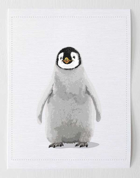 Baby Penguin  - baby nursery art from Paper Llamas