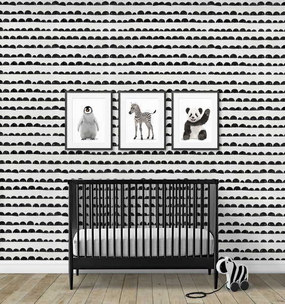 Baby Penguin Printable  - baby nursery art from Paper Llamas