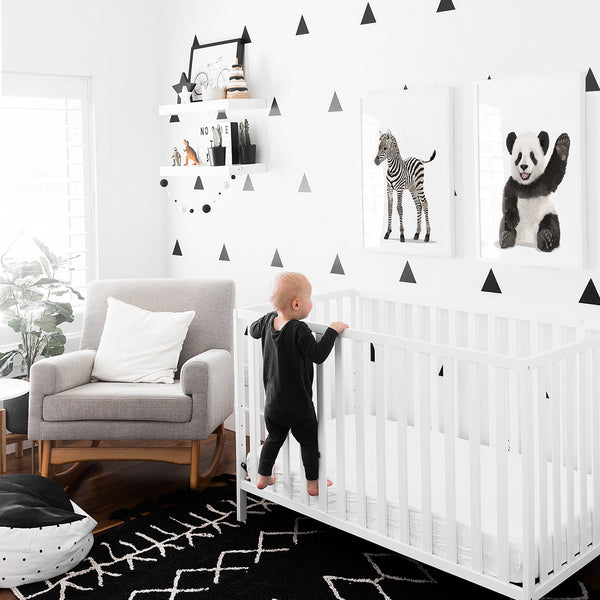 Baby Zebra Printable  - baby nursery art from Paper Llamas