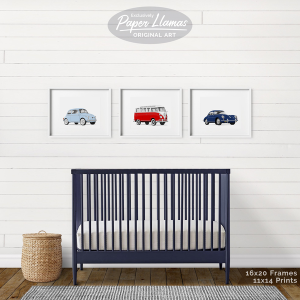 Fiat  - baby nursery art from Paper Llamas