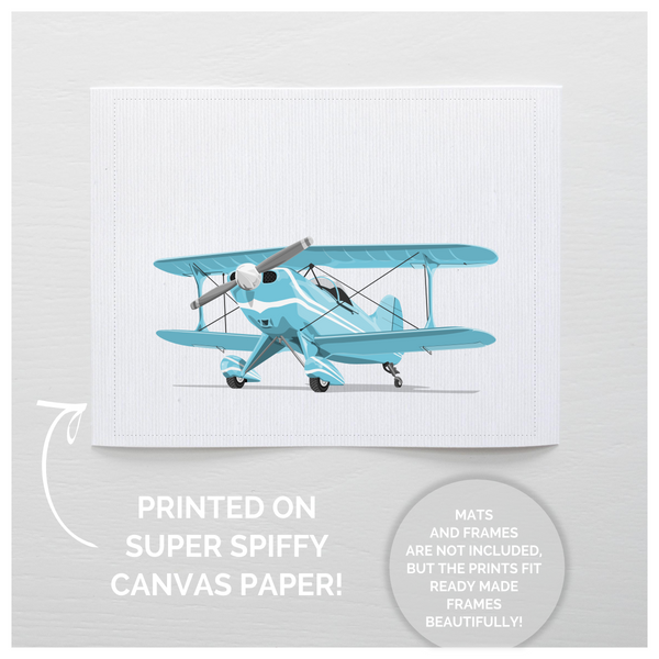 Cessna  - baby nursery art from Paper Llamas