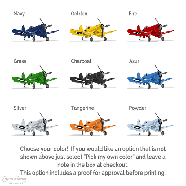 Corsair  - baby nursery art from Paper Llamas
