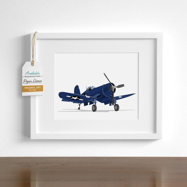 Corsair  - baby nursery art from Paper Llamas
