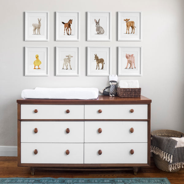 Baby Horse Printable  - baby nursery art from Paper Llamas