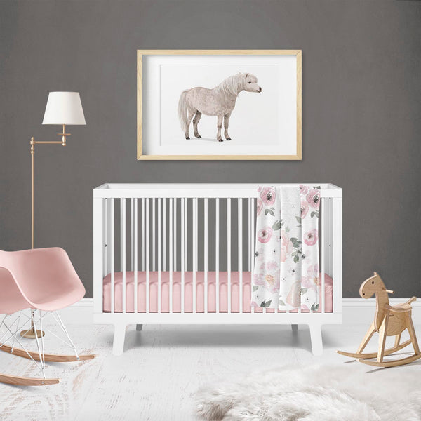 Pony  - baby nursery art from Paper Llamas