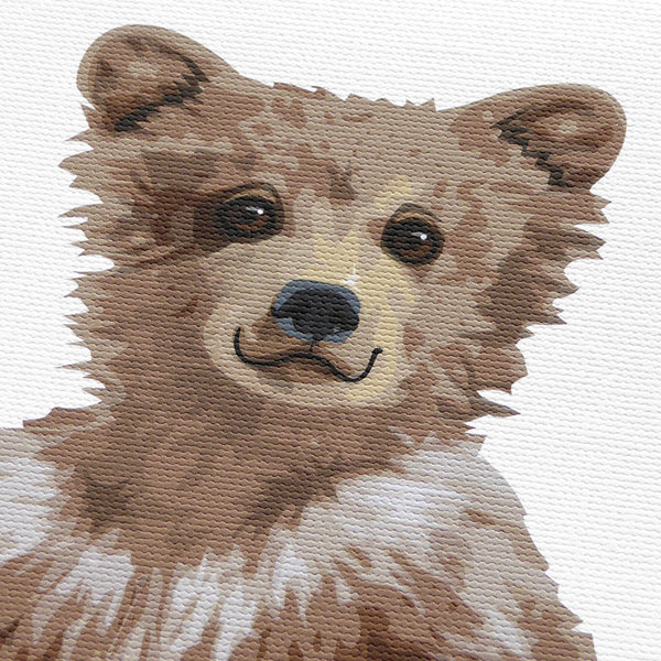 Woodland Animal Parade  - baby nursery art from Paper Llamas