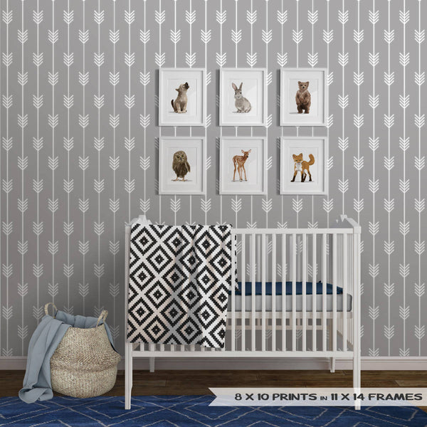 Baby HedgeHog  - baby nursery art from Paper Llamas