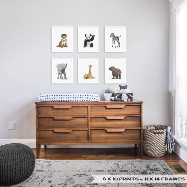 Baby Panda  - baby nursery art from Paper Llamas