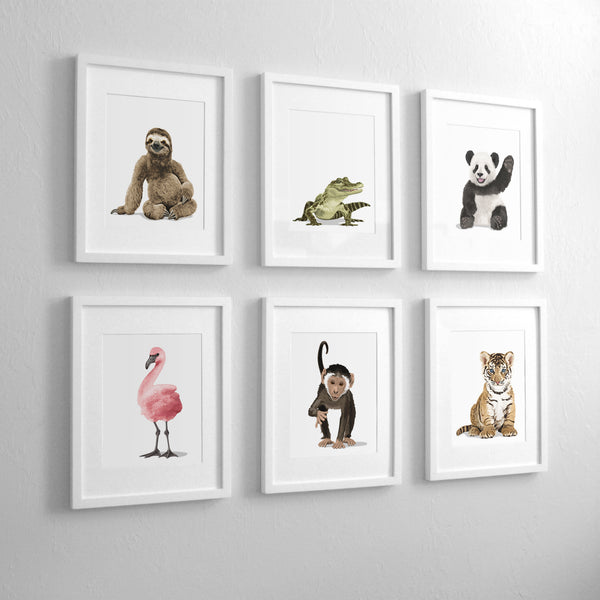 Baby Flaming Printable  - baby nursery art from Paper Llamas
