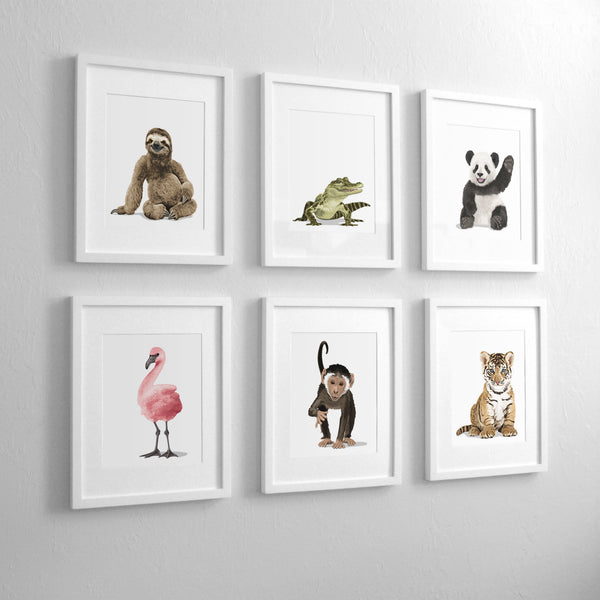 Baby Sloth Printable  - baby nursery art from Paper Llamas
