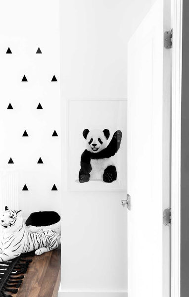 Baby Panda  - baby nursery art from Paper Llamas