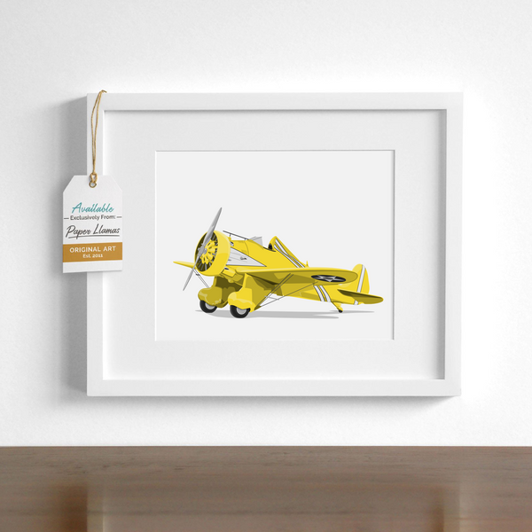Pea Shooter  - baby nursery art from Paper Llamas