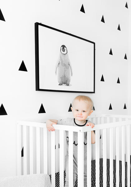 Baby Penguin  - baby nursery art from Paper Llamas