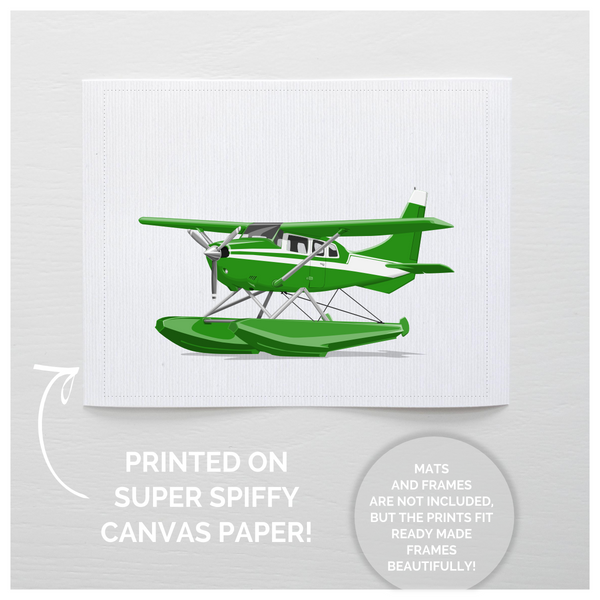 Sea plane  - baby nursery art from Paper Llamas