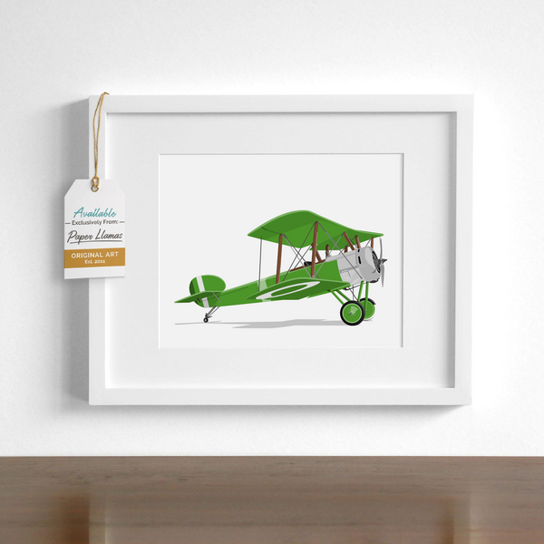 size up grade for customer  - baby nursery art from Paper Llamas