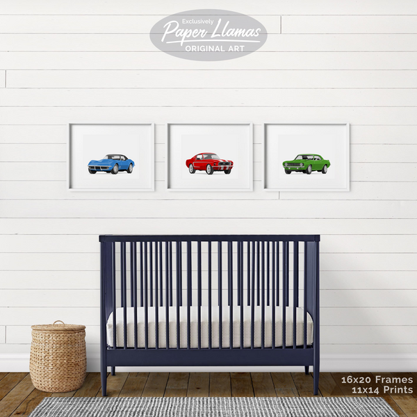 Camaro Printable  - baby nursery art from Paper Llamas