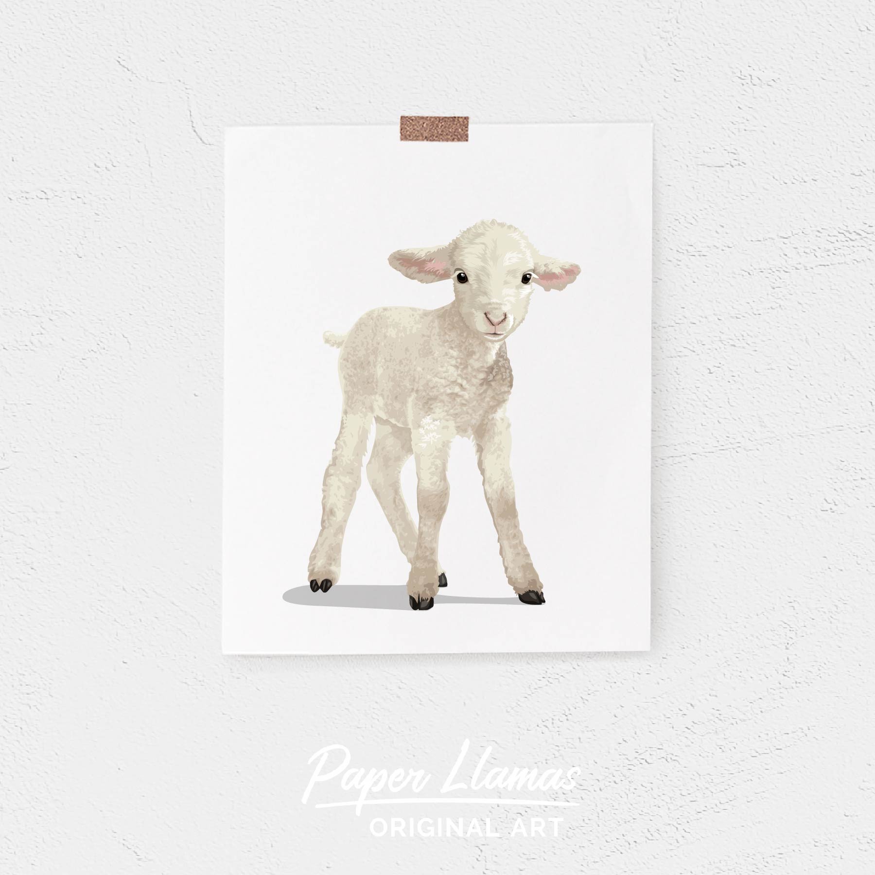 baby-lamb-printable-paper-llamas for Free Printable Pictures Of Lambs Baby Lamb Printable – Paper Llamas for Free Printable Pictures Of Lambs