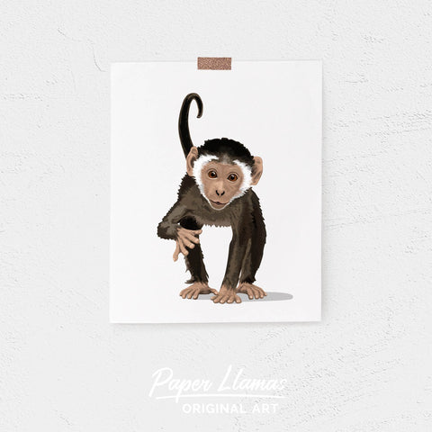Printable Jungle Animals Paper Llamas