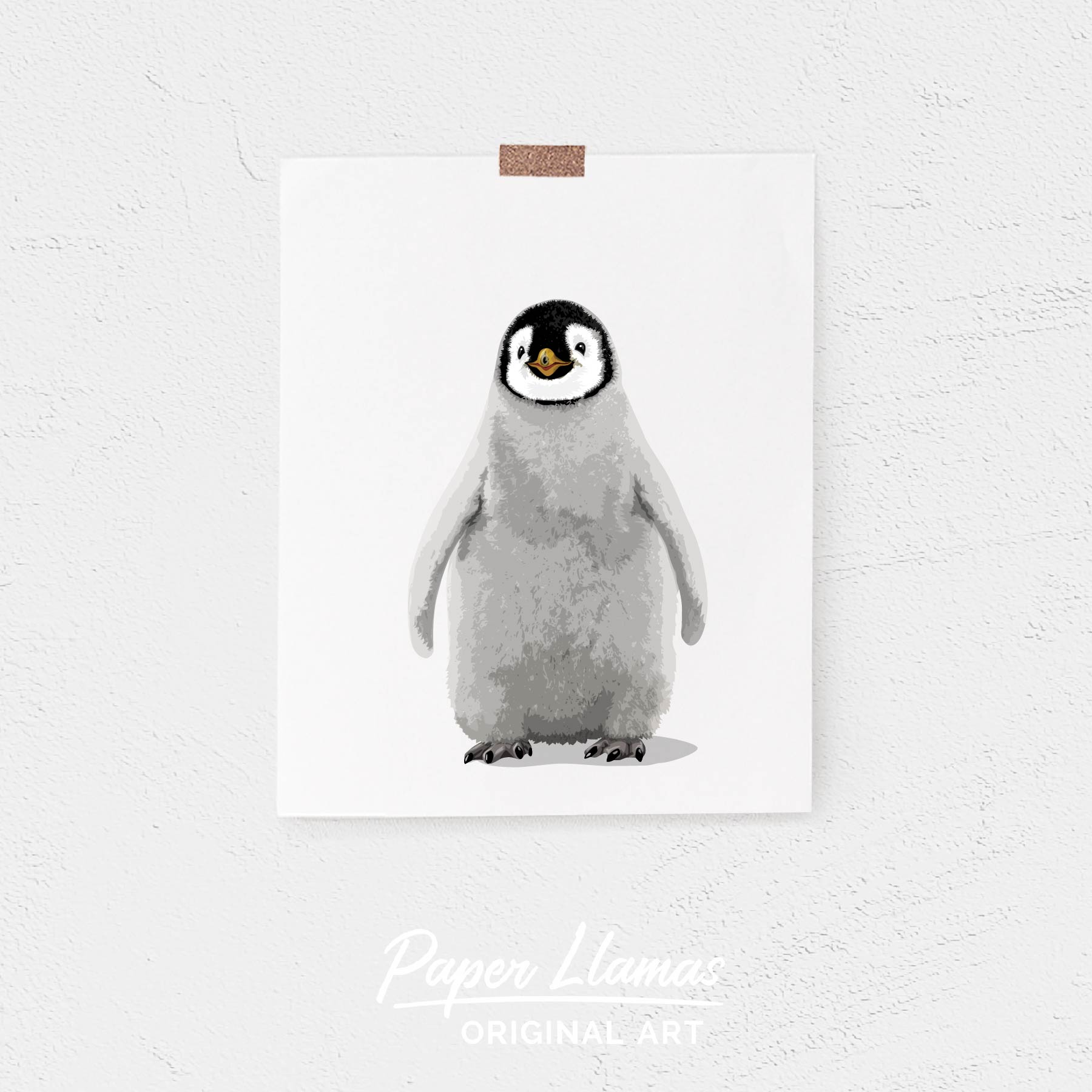 Baby Penguin - The Crown Prints
