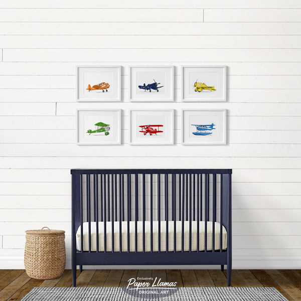 Corsair Printable  - baby nursery art from Paper Llamas