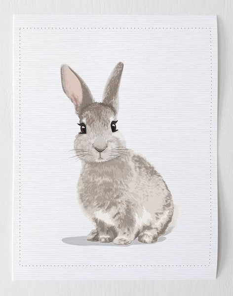 Baby Bunny  - baby nursery art from Paper Llamas