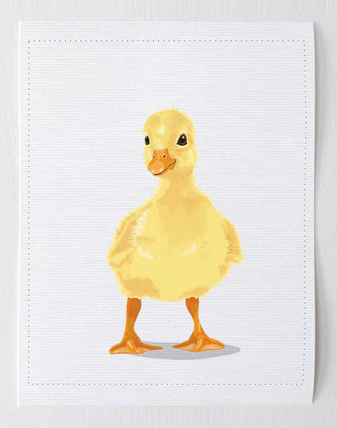 Baby Duck  - baby nursery art from Paper Llamas
